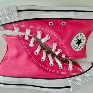 Converse Chuck Taylor All Star Seasonal High top in carmine pink